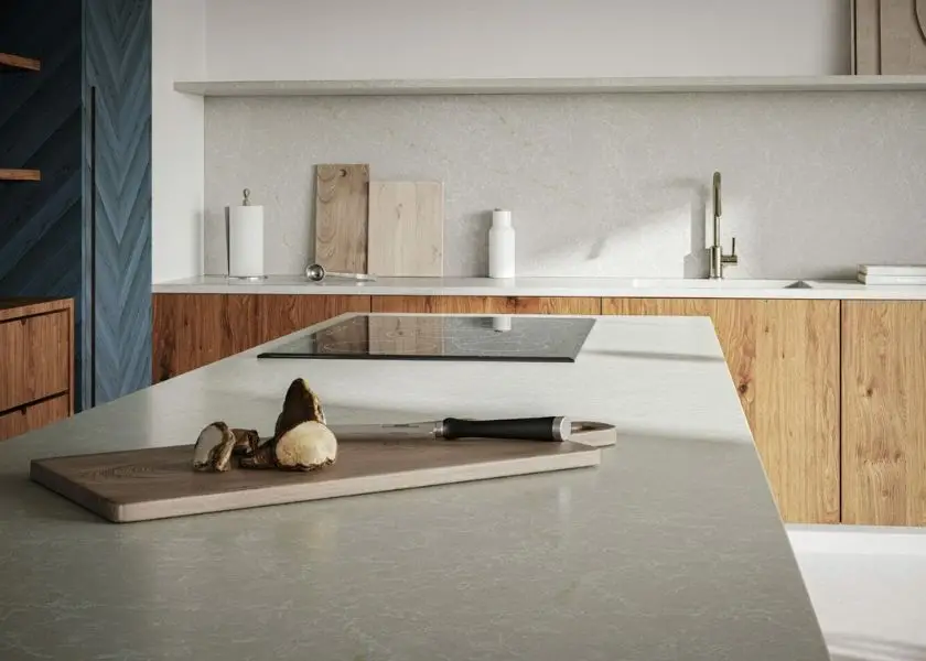 Keramik Backsplash Dapur Motif Halus